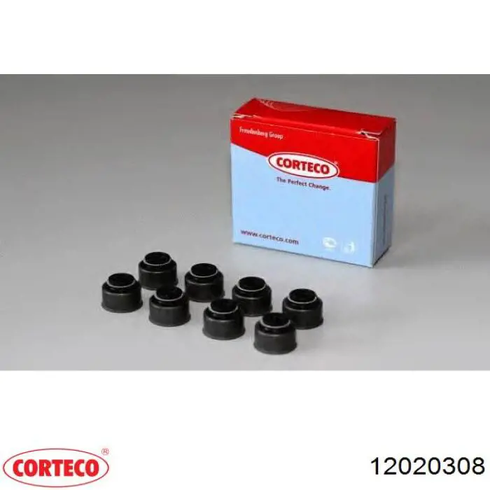 Compre 12020308 Corteco Vedação de válvula (de óleo) de escape