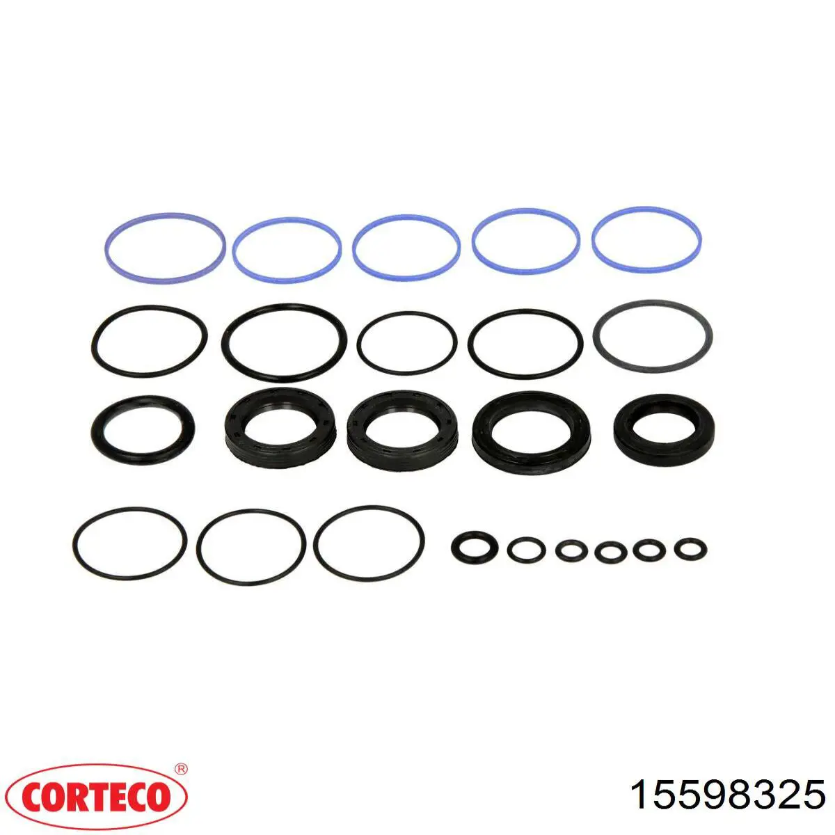 Kit de reparação da cremalheira da direção (do mecanismo), (kit de vedantes) Seat Ibiza II 6K1