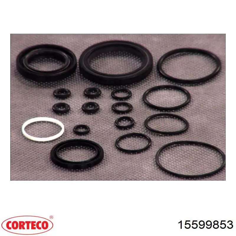 Compre 15599853 Corteco Kit de reparação da cremalheira da direção (do mecanismo), (kit de vedantes)