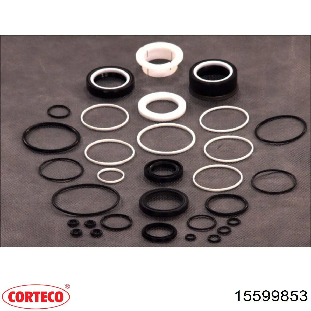 Kit de reparação da cremalheira da direção (do mecanismo), (kit de vedantes) Corteco 15599853 preço, a partir de 93,92 USD