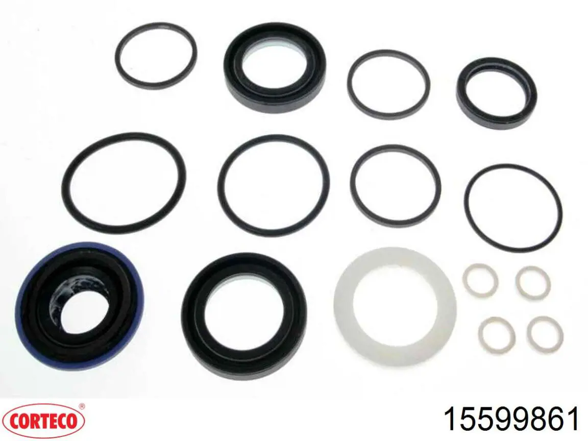 Kit de reparação da cremalheira da direção (do mecanismo), (kit de vedantes) Opel Astra G F70