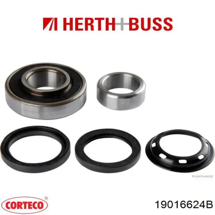 Vedação interna de cubo traseiro 19016624B Corteco