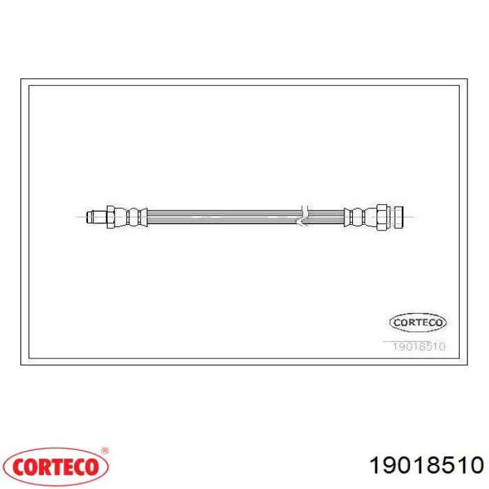 Mangueira do freio dianteira Corteco 19018510 preço, a partir de 11,64 USD