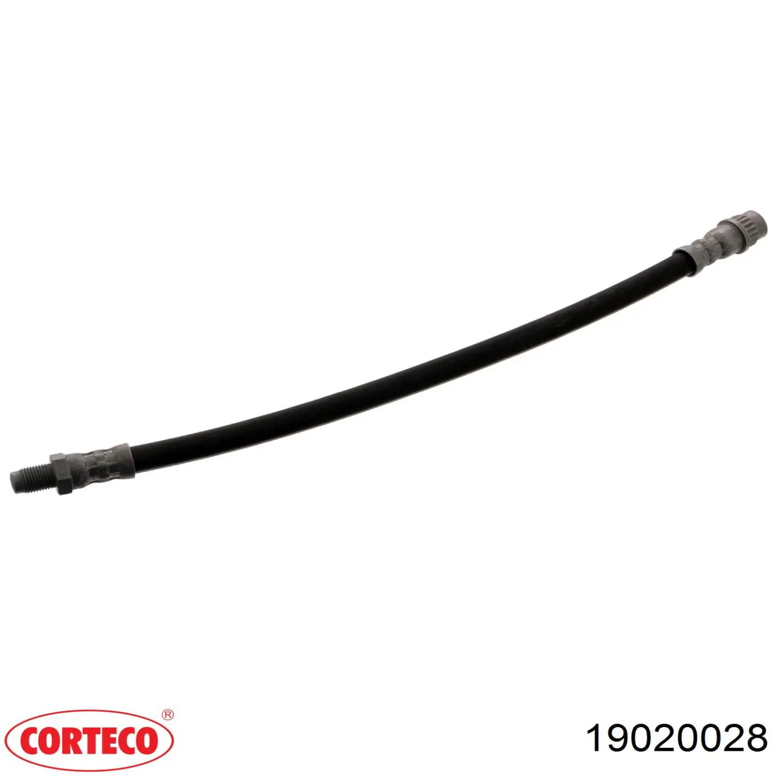 Compre 19020028 Corteco Mangueira do freio dianteira
