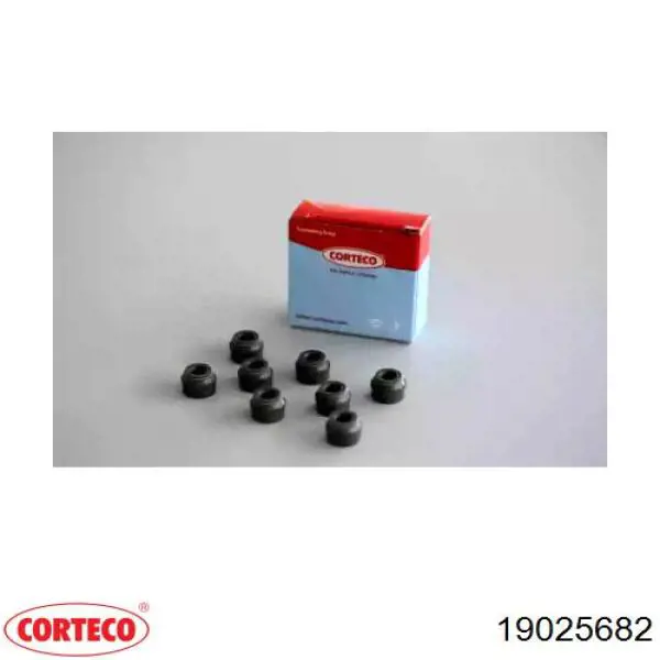 Compre 19025682 Corteco Vedação de válvula (coletor de óleo), admissão/escape, kit para um motor