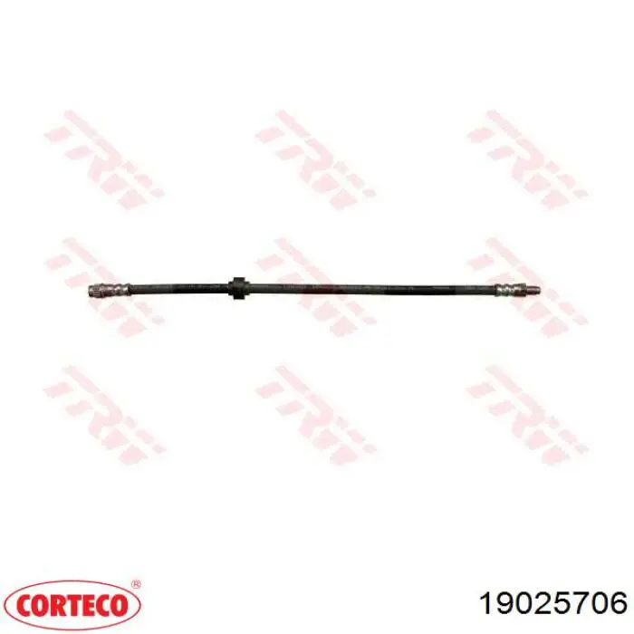 Compre 19025706 Corteco Mangueira do freio dianteira