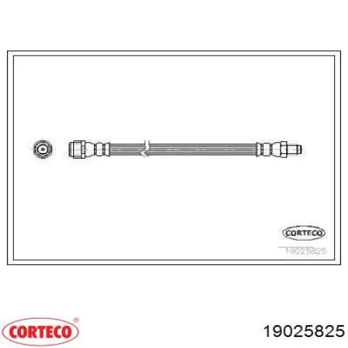 Mangueira do freio traseira Corteco 19025825 preço, a partir de 10,68 USD