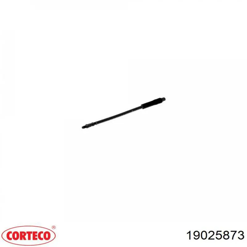 Compre 19025873 Corteco Mangueira do freio dianteira