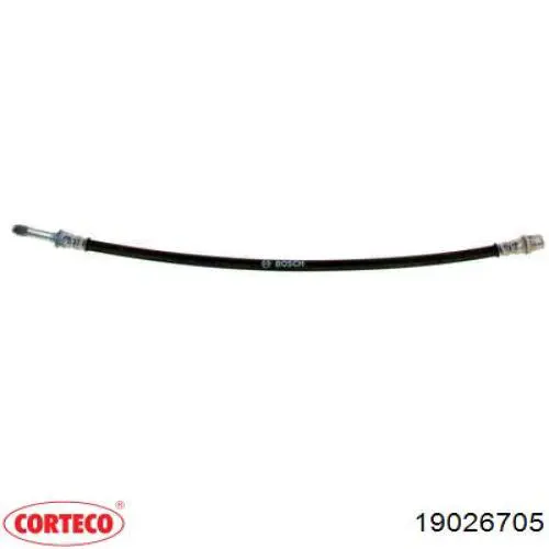 Compre 19026705 Corteco Mangueira do freio dianteira