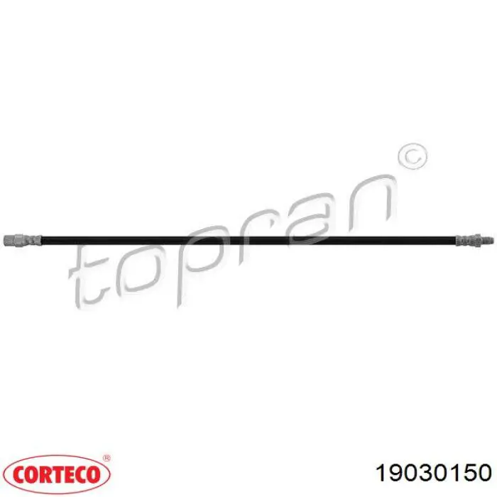 Compre 19030150 Corteco Mangueira do freio traseira