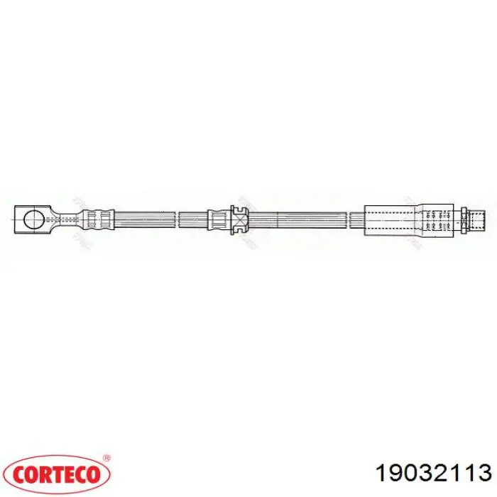 Mangueira do freio dianteira Corteco 19032113 preço, a partir de 31,19 USD
