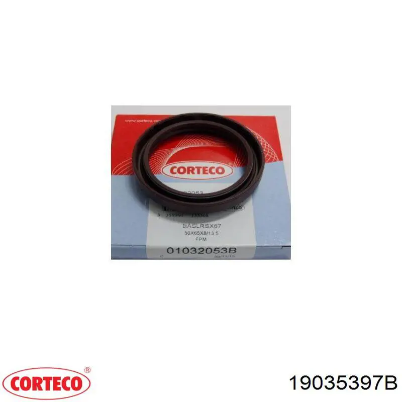 Compre 19035397B Corteco Vedação da árvore distribuidora de motor