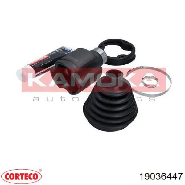 Vedação dianteira de cambota de motor 19036447 Corteco