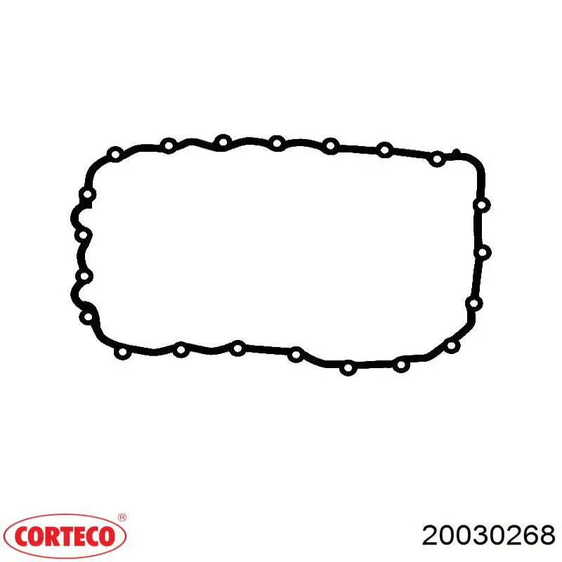 Vedação dianteira de cambota de motor 20030268 Corteco