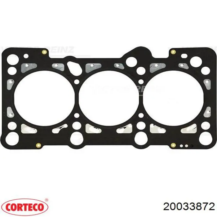 Vedação traseira de cambota de motor Corteco 20033872