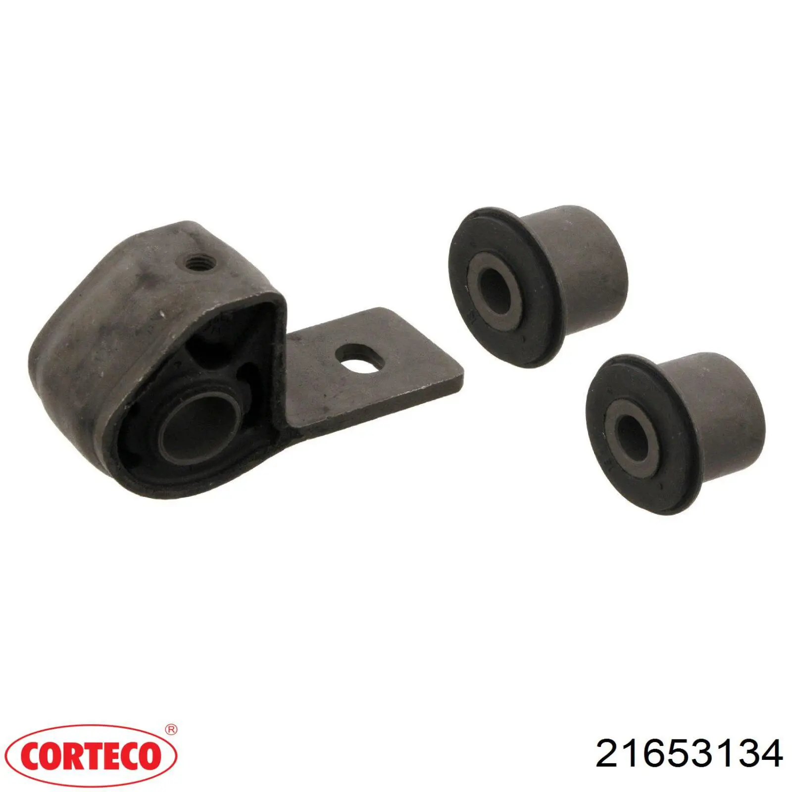 Compre 21653134 Corteco Bloco silencioso dianteiro do braço oscilante inferior