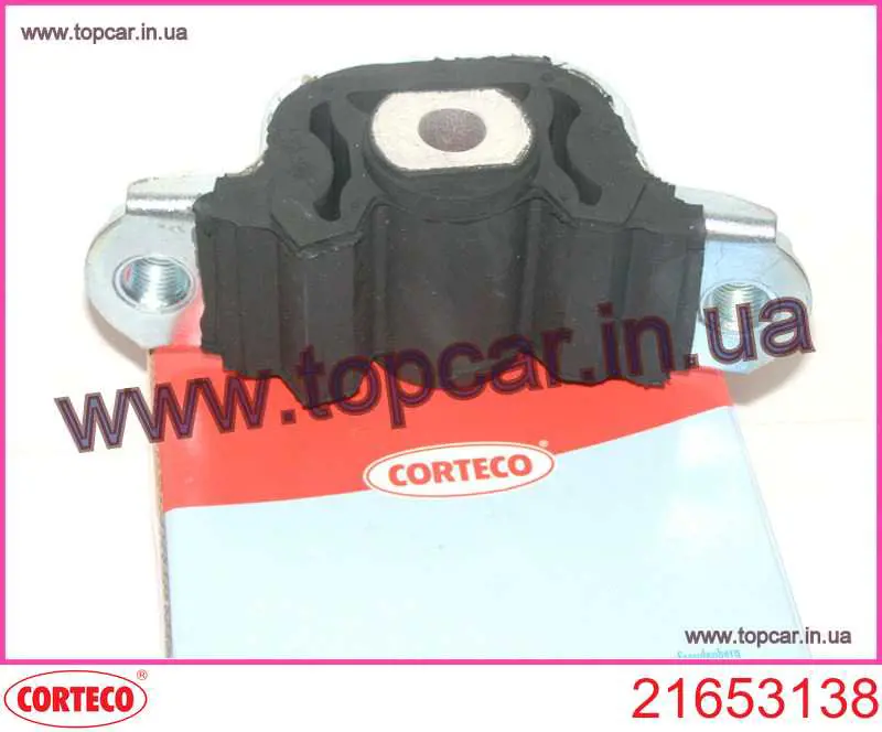 Compre 21653138 Corteco Coxim (suporte) esquerdo traseiro de motor