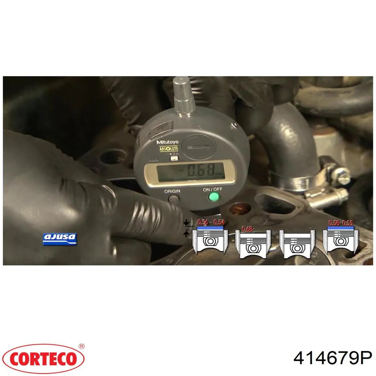 Vedante de cabeça de motor (CBC) Corteco 414679P preço, a partir de 45,88 USD