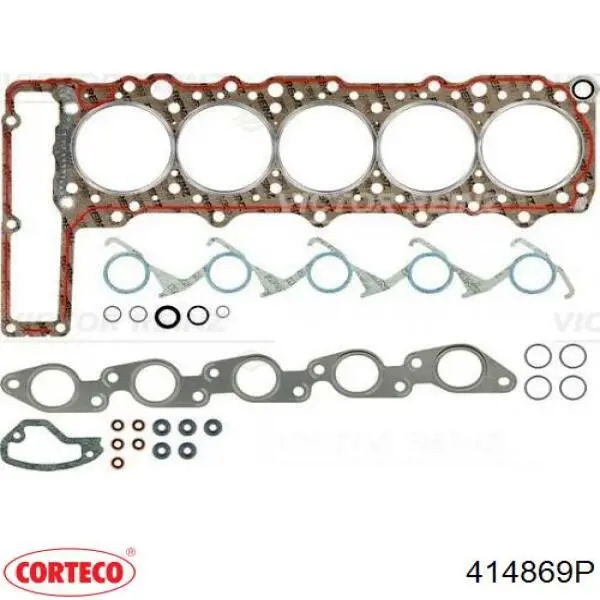 414869P Corteco Vedante de cabeça de motor (CBC)