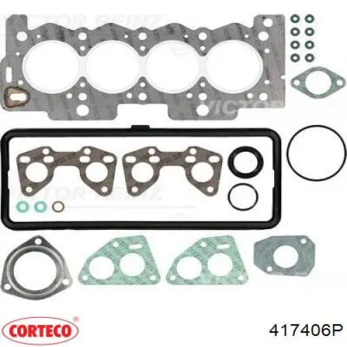 Compre 417406P Corteco Kit superior de vedantes de motor