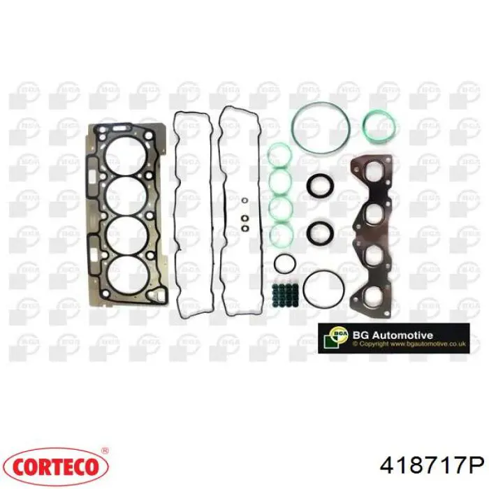 Kit superior de vedantes de motor 418717P Corteco