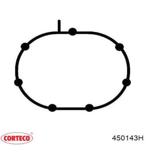 Compre 450143H Corteco Vedante de tubo coletor de admissão