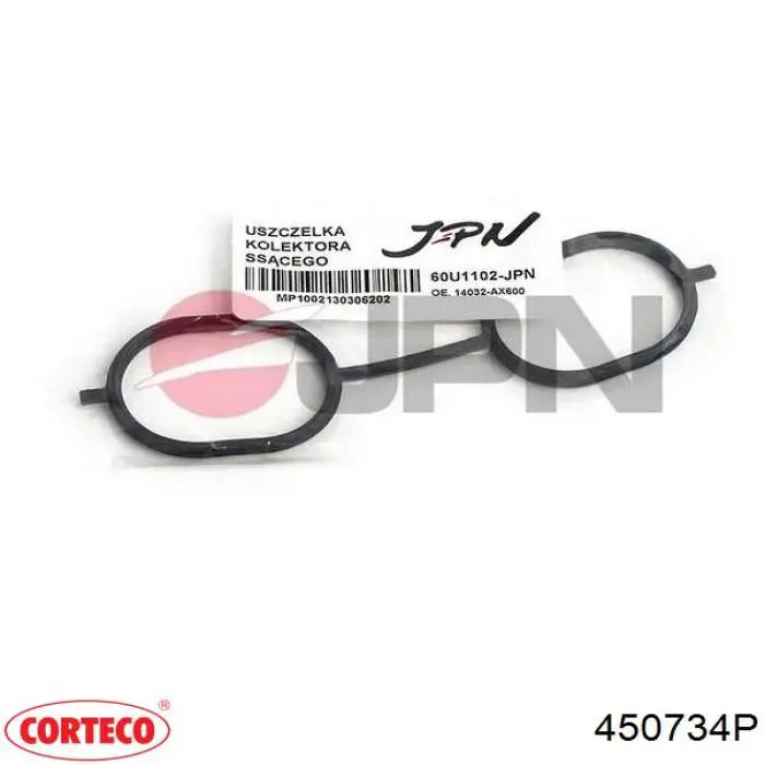 Compre 450734P Corteco Vedante de tubo coletor de admissão