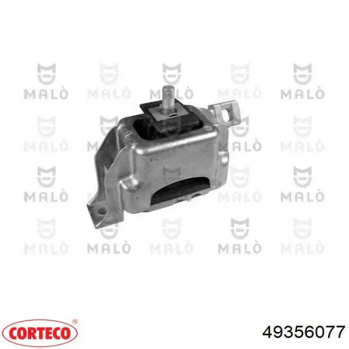 49356077 Corteco Coxim (suporte) direito de motor