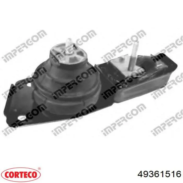 Coxim (suporte) direito de motor VAG 7M3199132AA preço, a partir de 409,02 USD