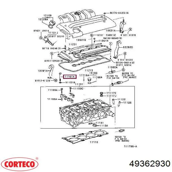 Parafuso de cabeça de motor (CBC) Corteco 49362930 preço, a partir de 50,38 USD