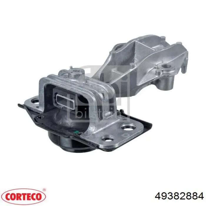 Coxim (suporte) direito de motor 49382884 Corteco