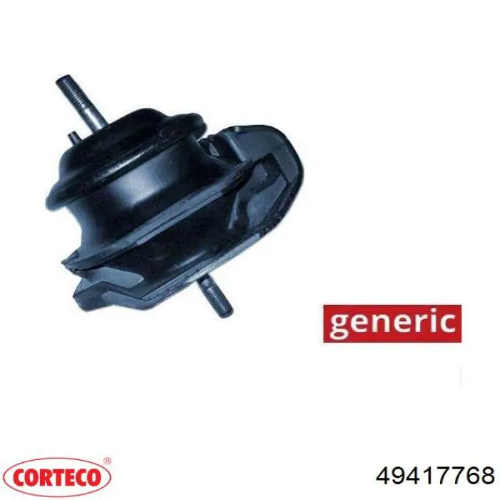 49417768 Corteco Coxim esquerdo de transmissão (suporte da caixa de mudança)
