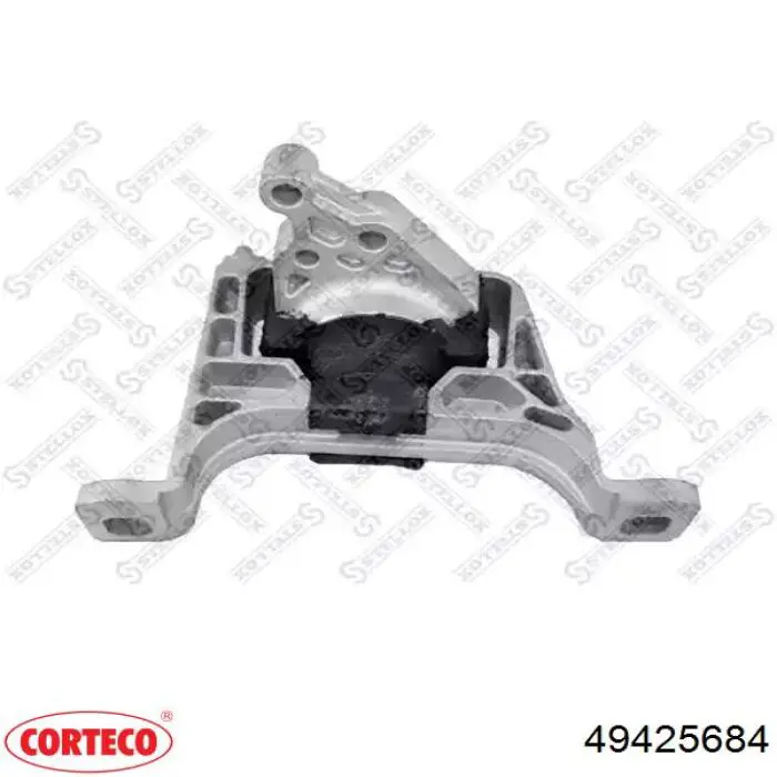 Coxim (suporte) direito de motor 49425684 Corteco