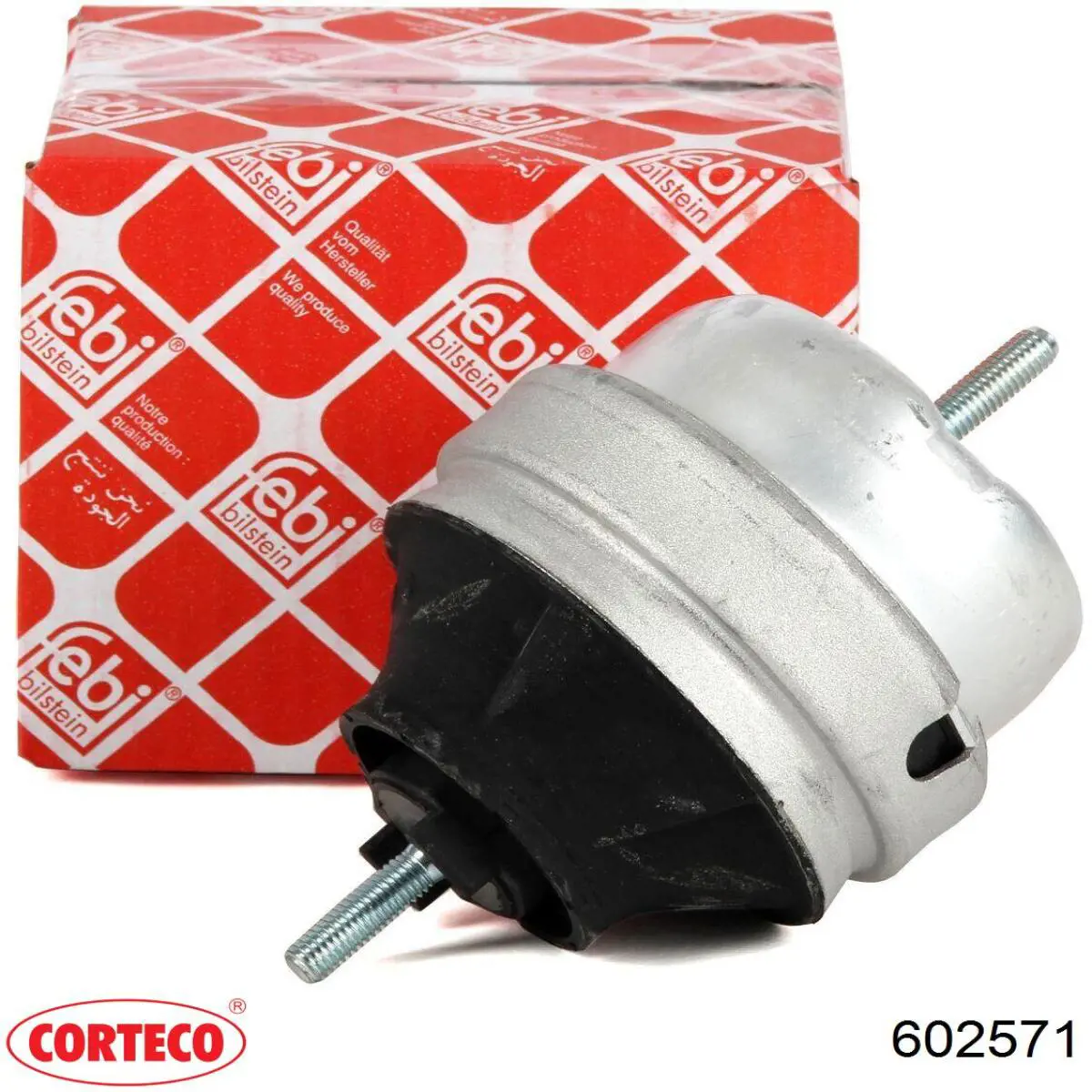 Coxim (suporte) esquerdo de motor Corteco 602571 preço, a partir de 27,36 USD