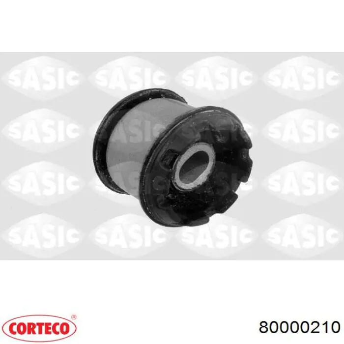 80000210 Corteco Bloco silencioso (coxim) de viga dianteira (de plataforma veicular)