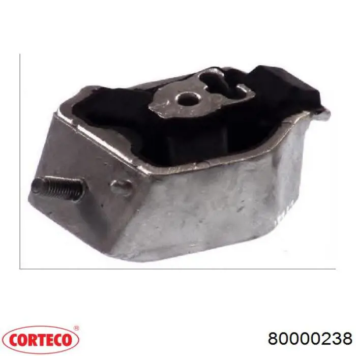 Coxim de transmissão (suporte da caixa de mudança) 80000238 Corteco