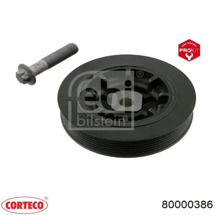 80000386 Corteco Polia de cambota