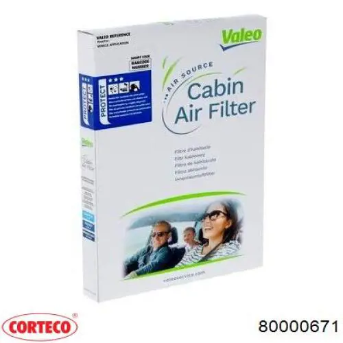 Compre 80000671 Corteco Filtro de salão