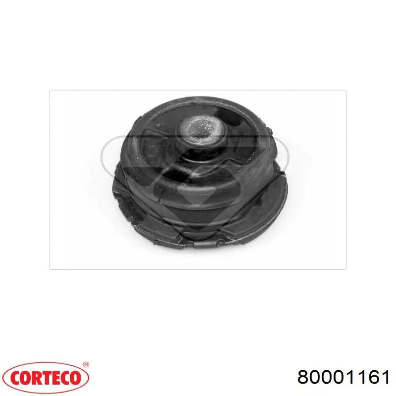 Compre 80001161 Corteco Bloco silencioso de viga traseira (de plataforma veicular)