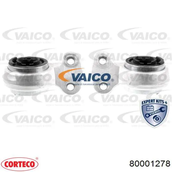 Compre 80001278 Corteco Bloco silencioso dianteiro do braço oscilante inferior