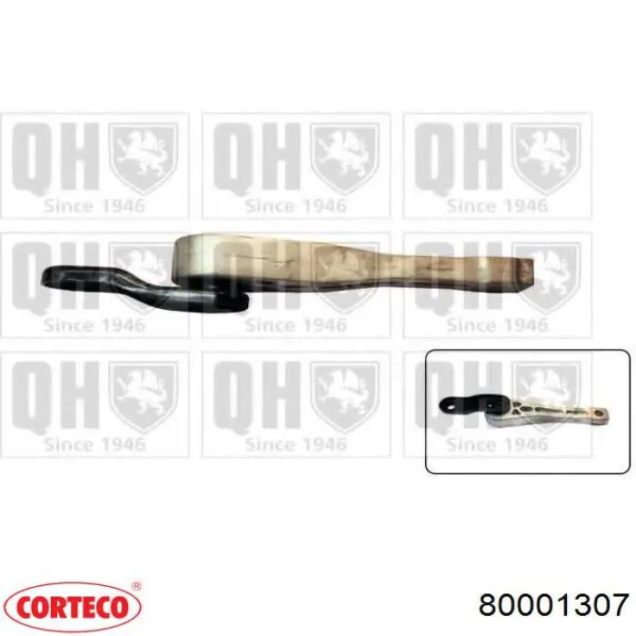 Compre 80001307 Corteco Coxim (suporte) traseiro de motor
