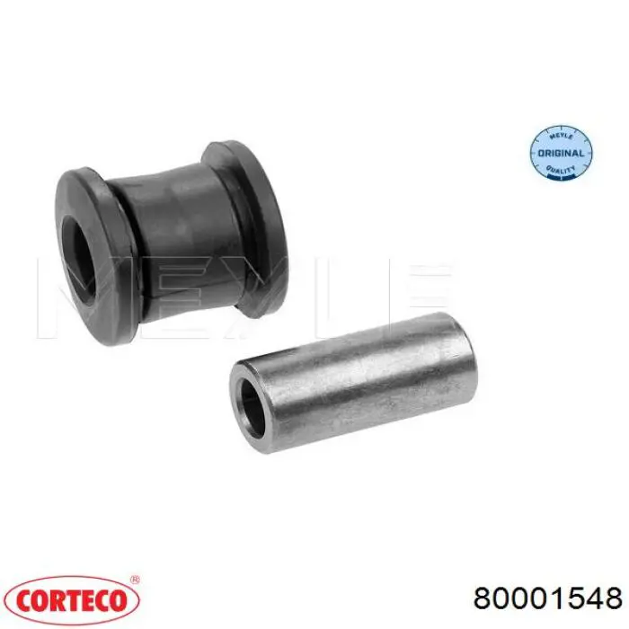 Compre 80001548 Corteco Bloco silencioso dianteiro do braço oscilante inferior