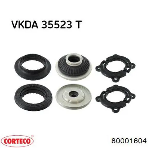 Suporte de amortecedor dianteiro Corteco 80001604 preço, a partir de 36,91 USD