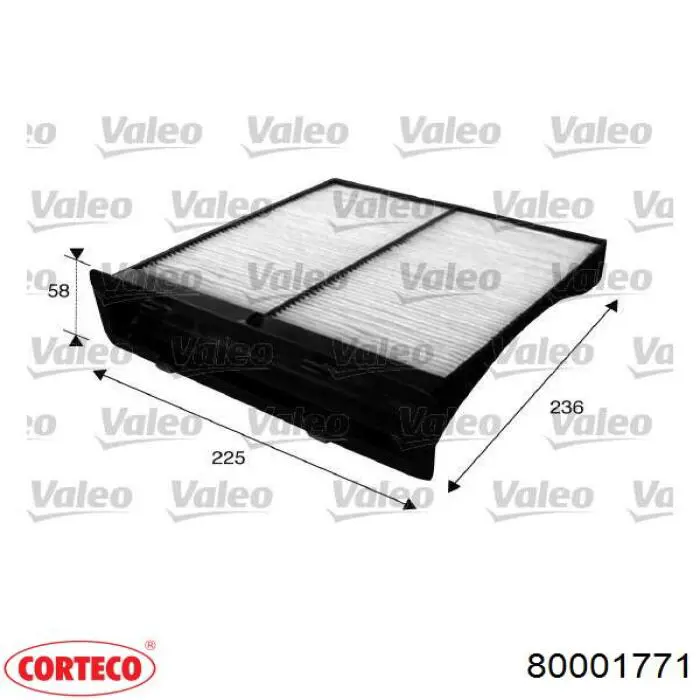 Compre 80001771 Corteco Filtro de salão