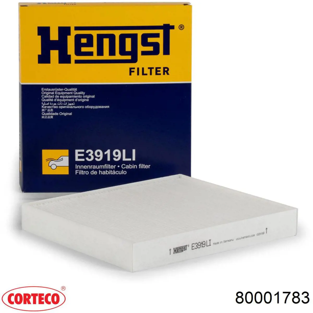 Compre 80001783 Corteco Filtro de salão