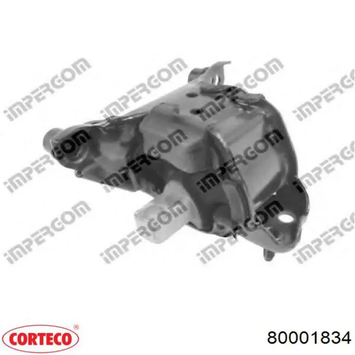 Coxim (suporte) esquerdo traseiro de motor 80001834 Corteco