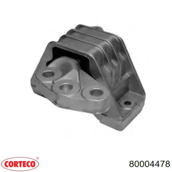 Coxim (suporte) direito de motor 80004478 Corteco