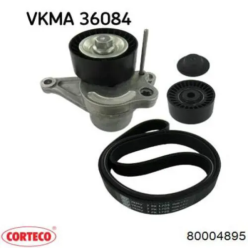 80004895 Corteco Parafuso da polia de cambota