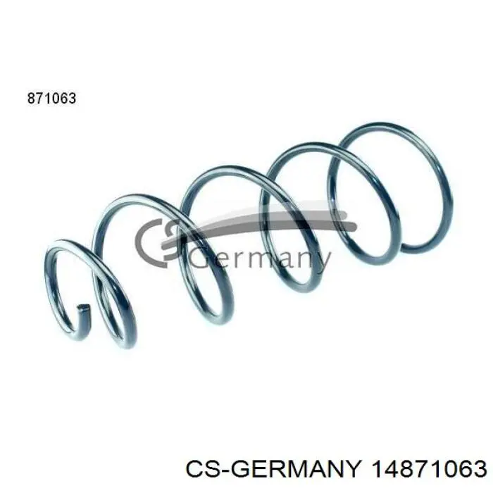 Mola dianteira CS Germany 14871063 preço, a partir de 33,95 USD