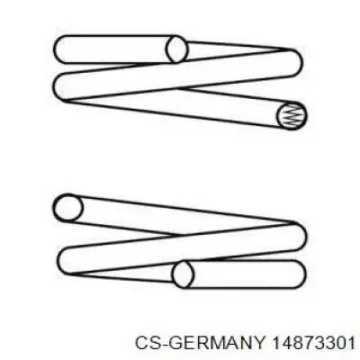 Mola dianteira CS Germany 14873301 preço, a partir de 37,18 USD